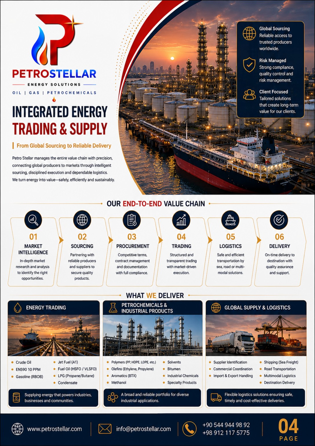 PETRO STELLAR proposal page 4