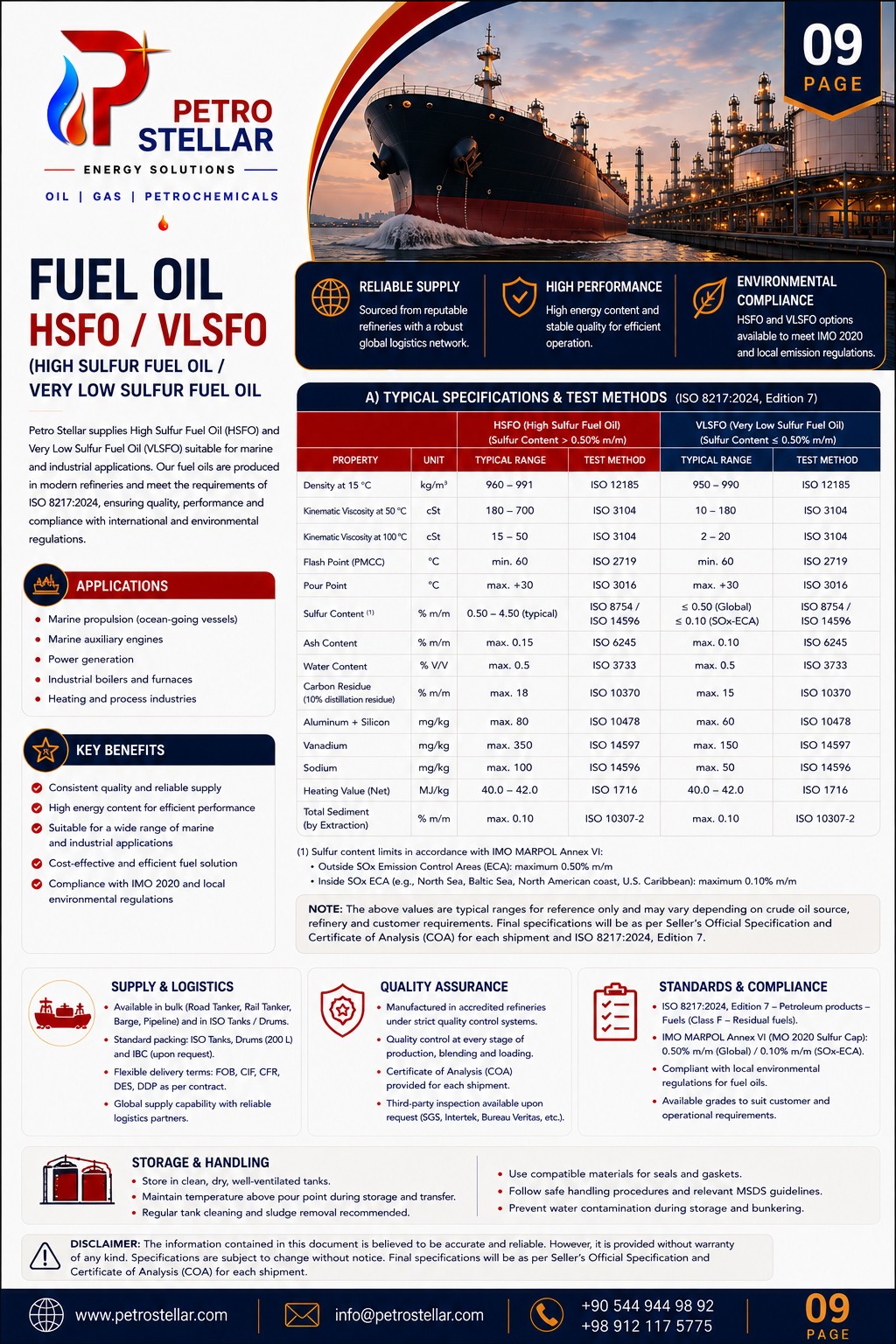 PETRO STELLAR proposal page 9