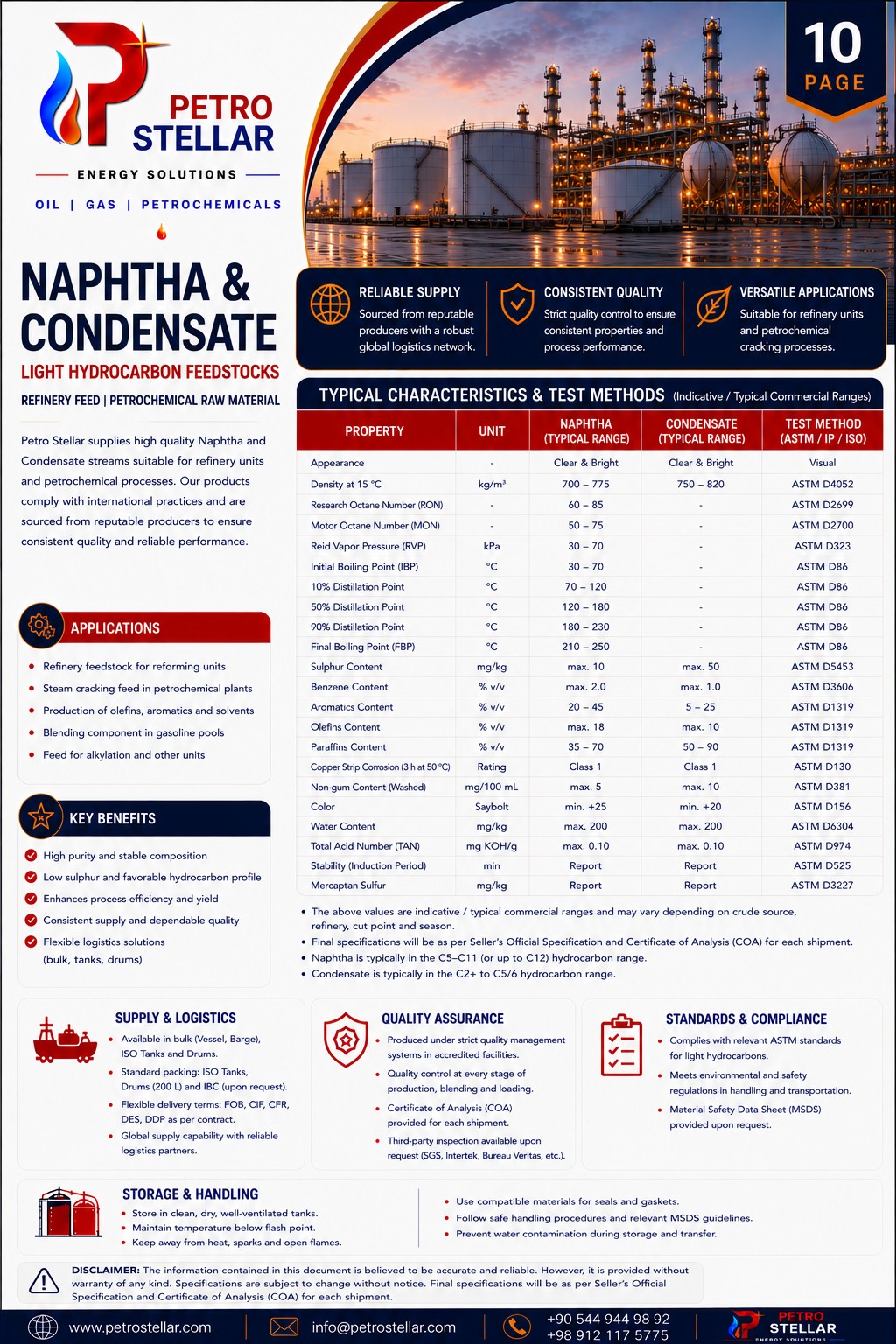 PETRO STELLAR proposal page 10