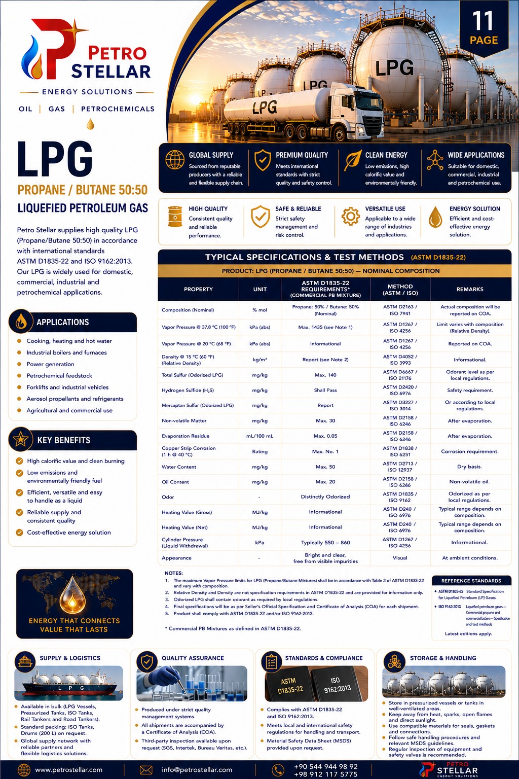 PETRO STELLAR proposal page 11